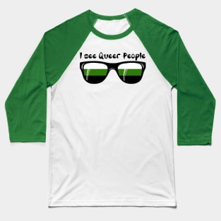 Neutrois Sunglasses - Queer People Baseball T-Shirt